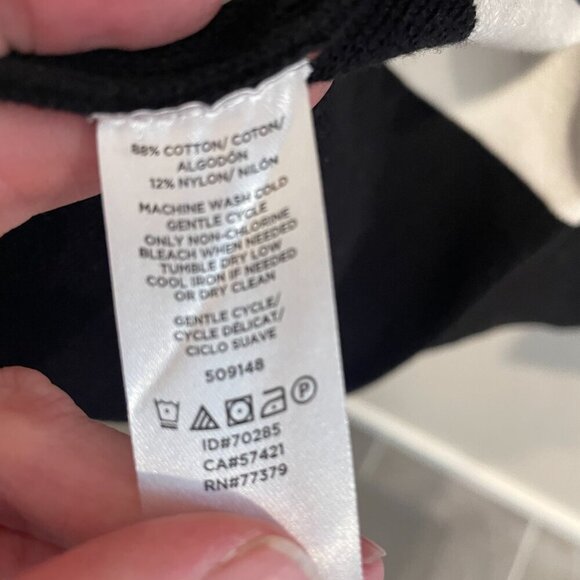 Ann Taylor Factory Colorblock Cardigan Sweater Medium - Picture 4 of 5